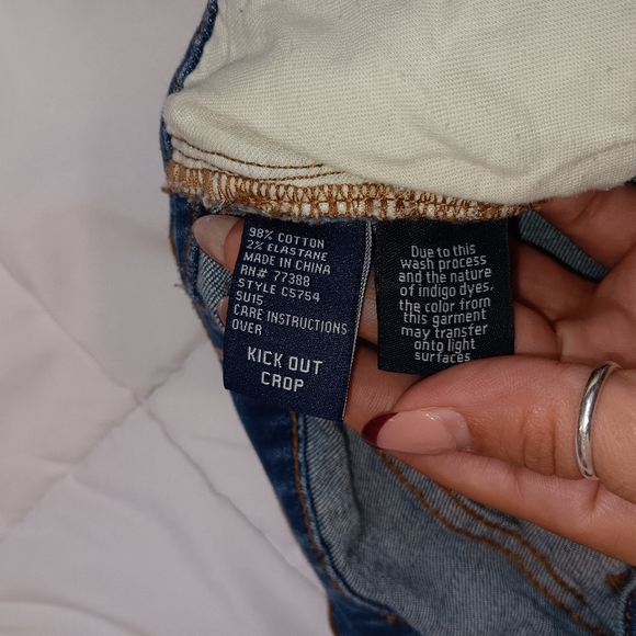 Madewell kick out crop jeans - Picture 8 of 13